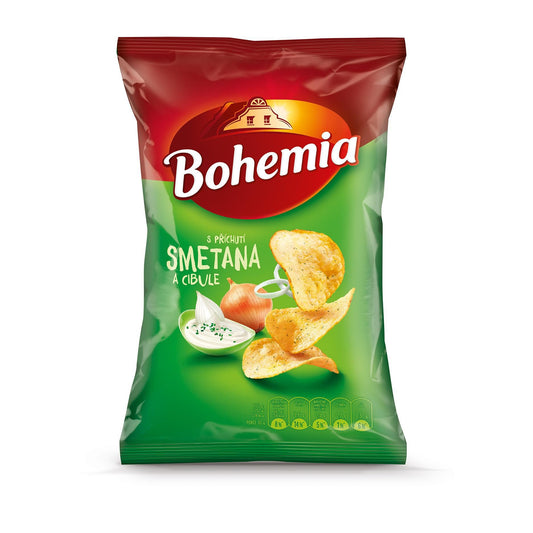 Bohemia Chips Sour Cream & Onion 60g