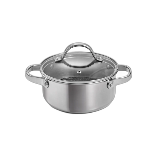 Tescoma Auflaufform SteelCRAFT mit Deckel ¤ 18cm, 2,0 l