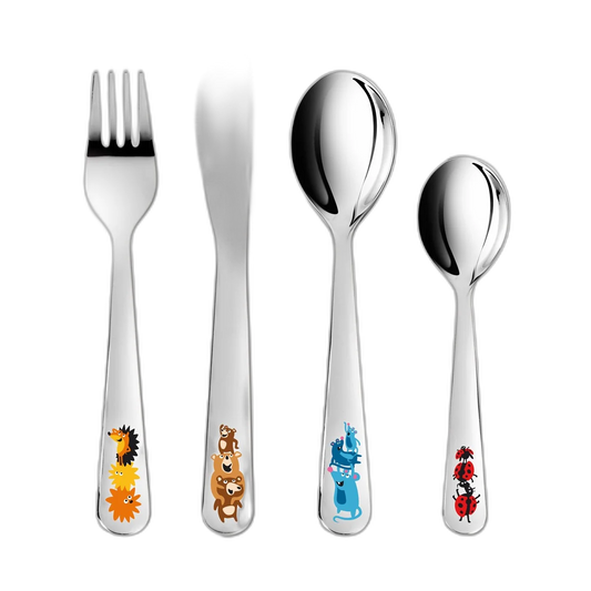 Tescoma Kinderbestek BAMBINI, dieren, 4 stuks