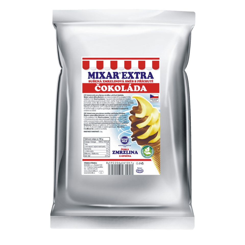 BOHEMILK, a.s. MIXAR® EXTRA Chocolate Ice-Cream Mix - Opocno