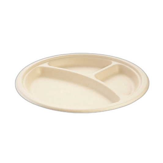 Tescoma Plato compostable div. PARTY TIME,12 uds