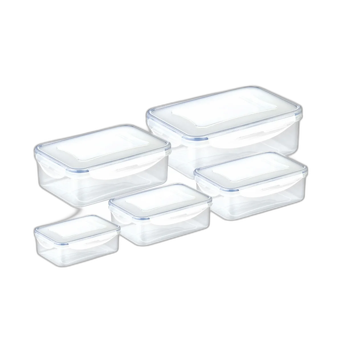 Tescoma Container FRESHBOX 5 st, rektangulär
