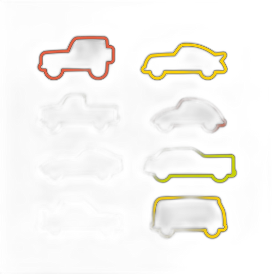 Tescoma Cookie cutters cars DELÍCIA KIDS, 8 pcs