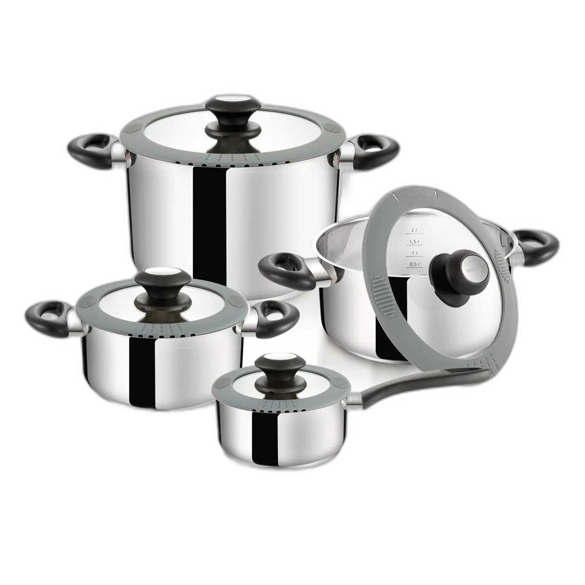 Tescoma Cookware set SmartCOVER, 8 pcs