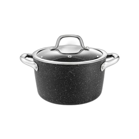 Pentola profonda Tescoma PRESIDENT Stone con coperchio ¤20cm, 3,0l
