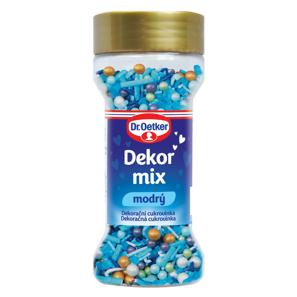 Dr. Oetker Blue Decor Mix Sprinkles