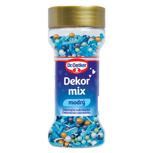 Dr. Oetker Blue Decor Mix Sprinkles