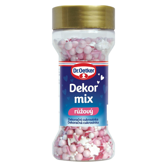 Dr. Oetker Pink Decor Mix Sprinkles