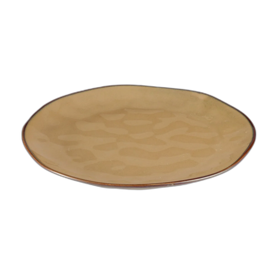 Plato de cena Tescoma LIVING ¤ 26 cm, marrón