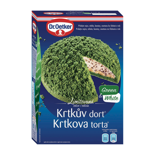 Dr. Oetker Mole Cake Green & White