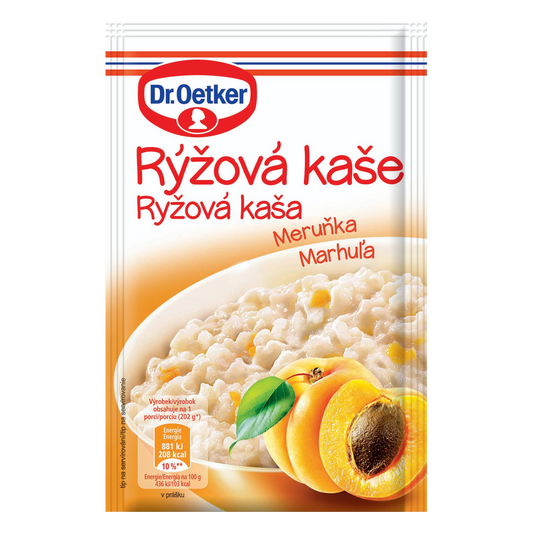 Dr. Oetker Rice Porridge Apricot 52 g