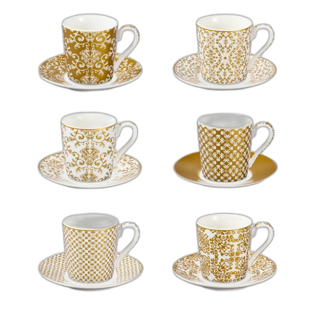 Tescoma Tazza da espresso con piattino myCOFFEE, 6 pz, Empire