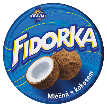 Opavia Fidorka Milk Chocolate with Coconut