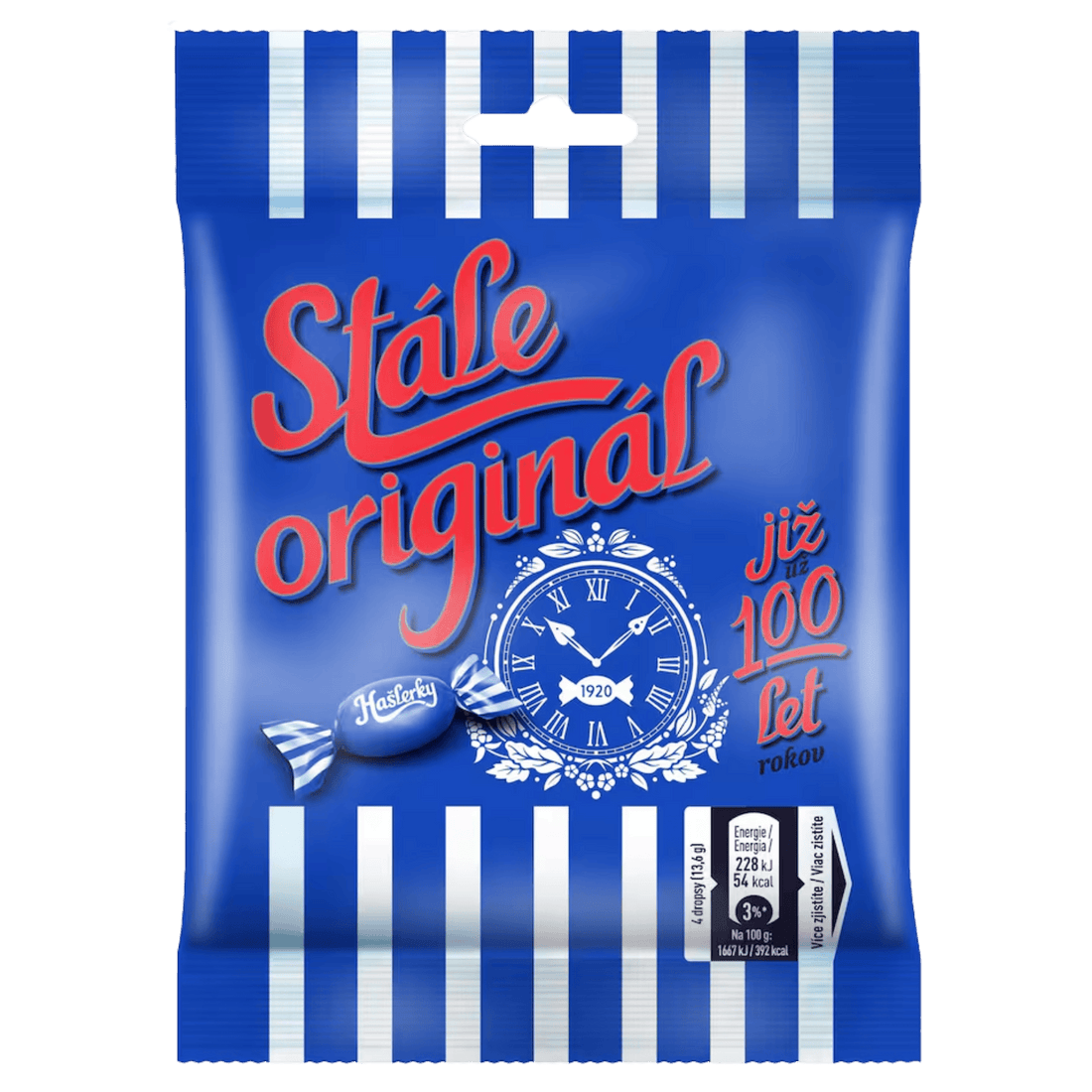 Hašlerky Original Herbal & Menthol Candies 90 g | Czechia Food ...