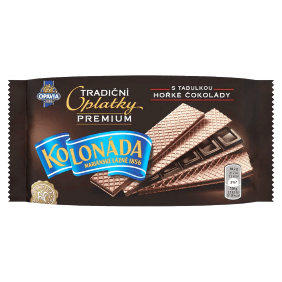 Opavia Kolonáda Wafers with Dark Chocolate Bar