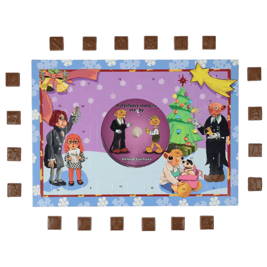 Fikar Hurvínek Advent Calendar with CD