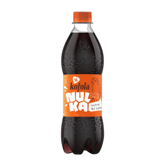 Kofola Nulka 0,5l sugar-free Czech cola bottle