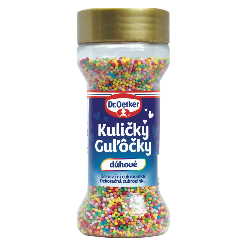 Dr. Oetker Rainbow Sugar Pearls Sprinkles