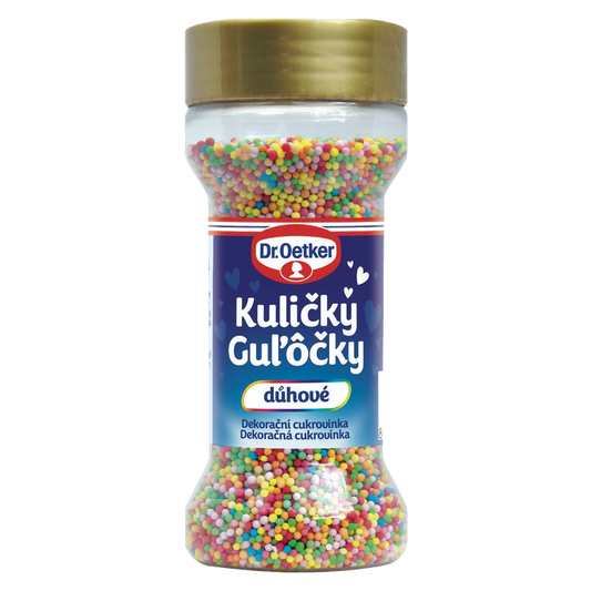 Dr. Oetker Rainbow Sugar Pearls Sprinkles