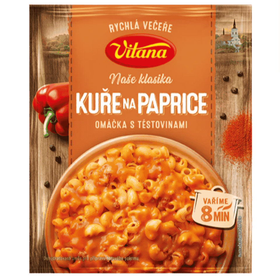 Vitana Chicken Paprika Sauce with Pasta