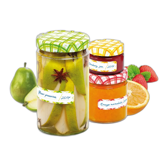 Etiqueta Tescoma para frascos DELLA CASA, 24 piezas