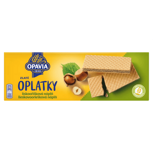 Opavia Zlate Wafers with Hazelnut Filling