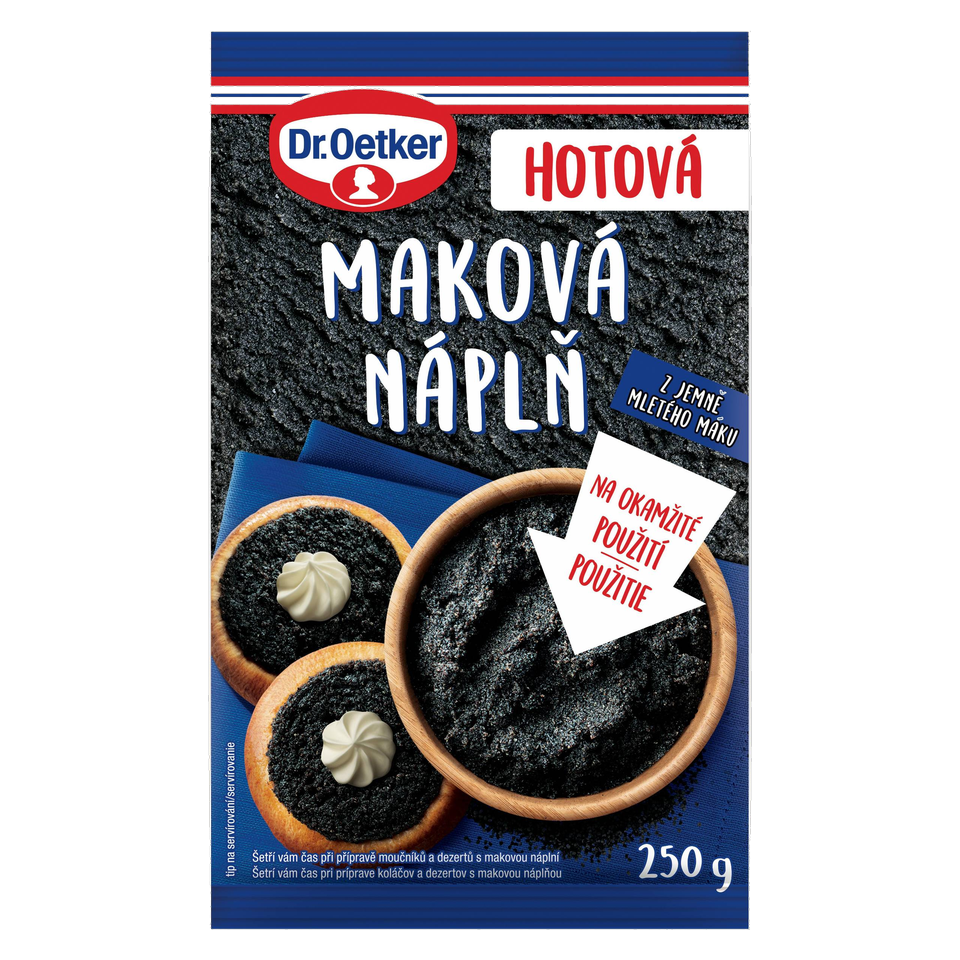 Dr. Oetker Ready Made Poppy Seed Filling
