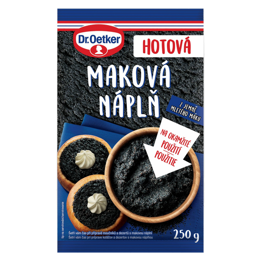 Dr. Oetker Ready Made Poppy Seed Filling