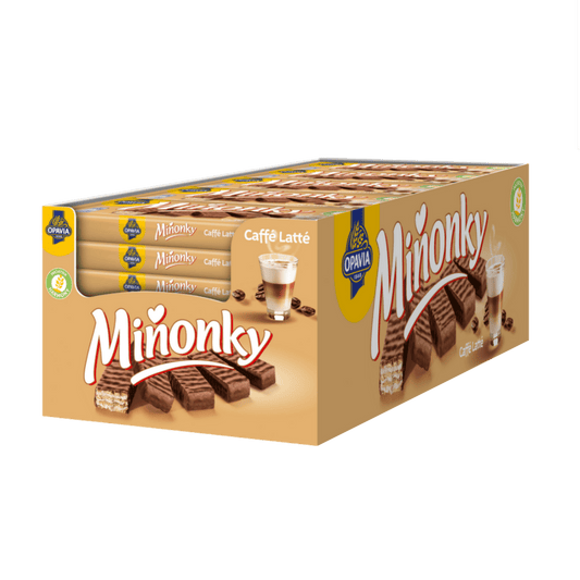 Opavia Minonky Caffe Latte - Packung mit 35 Stück
