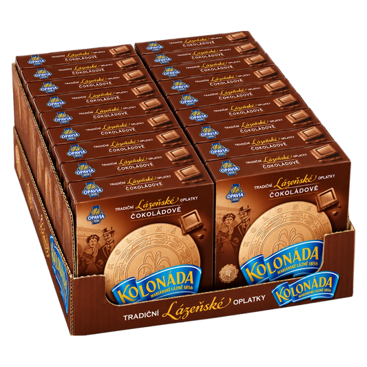 Opavia Kolonada Spa Wafers Chocolate Pack of 18 pcs