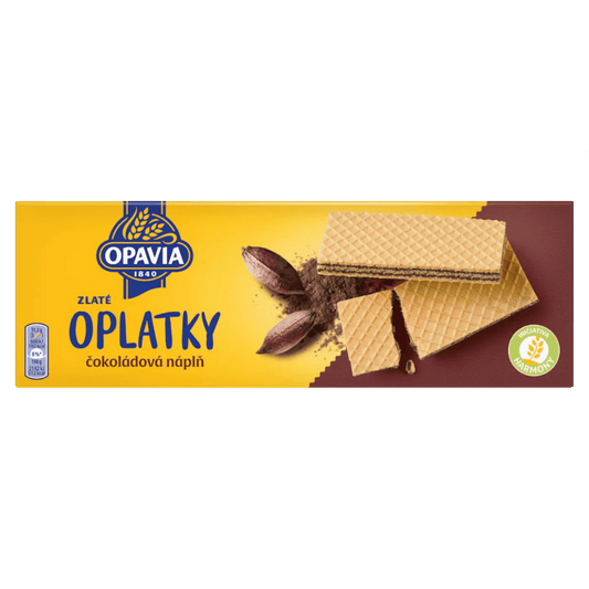Opavia Zlate Oplatky with Chocolate Filling