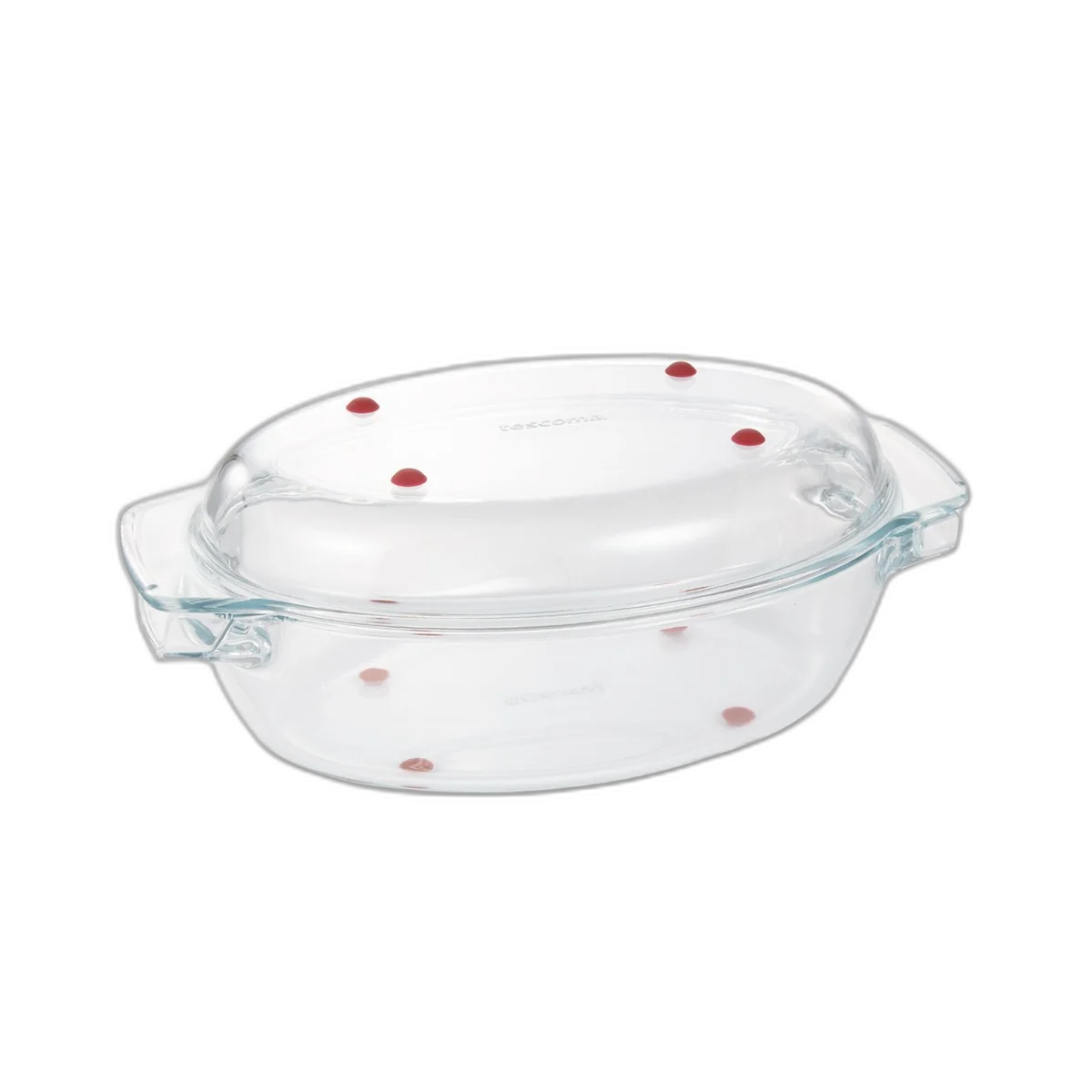 Tescoma Ov.roaster w.lid GrandCHEF 35x21cm,glass