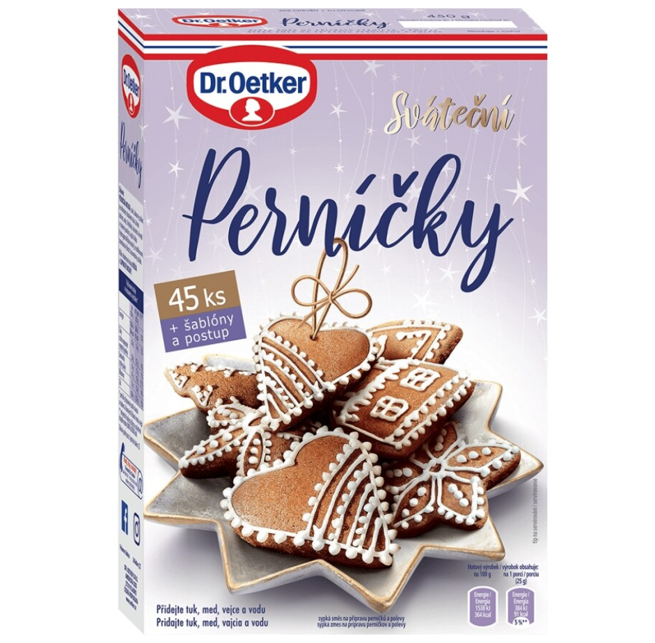 Dr.Oetker Lebkuchen / Dr.Oetker Pernicky