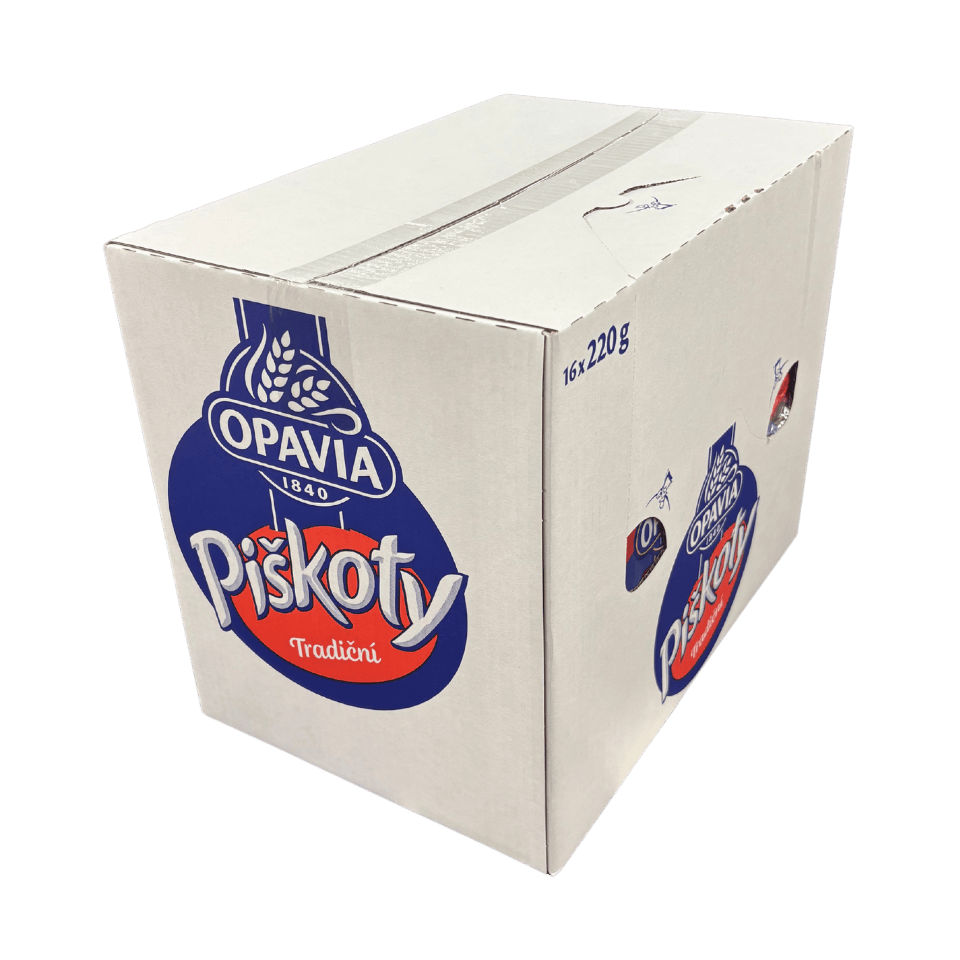 Opavia Classic Sponge Biscuits - Pack of 16 pcs