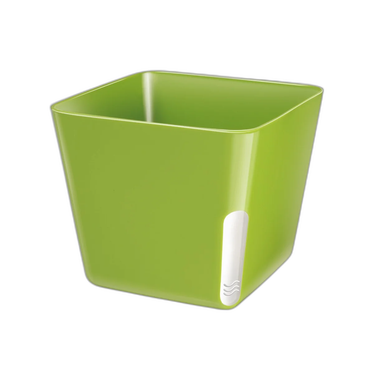 Tescoma Plant pot SENSE, square, green