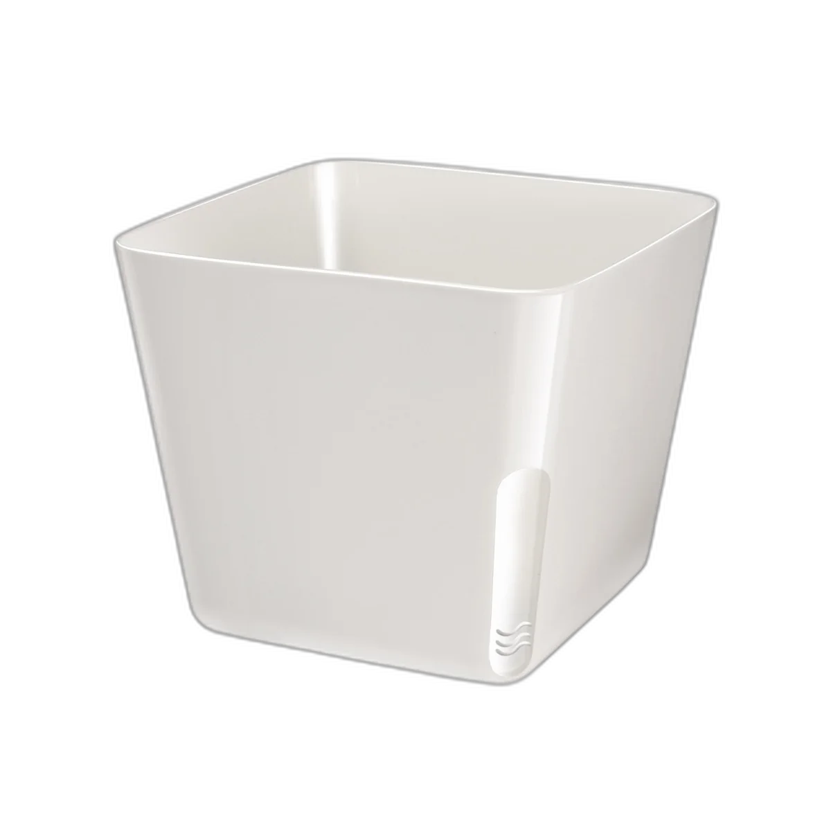 Tescoma Plant pot SENSE, square, white