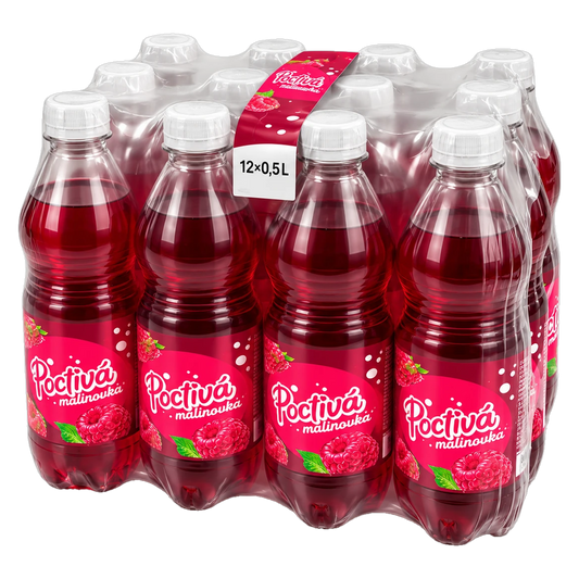 Podebradka Poctiva Malinovka 0,5 l Pack of 12 pcs