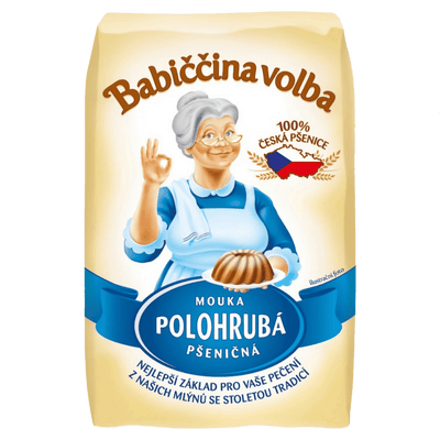Babiccina volba  Semi-Coarse Wheat Flour