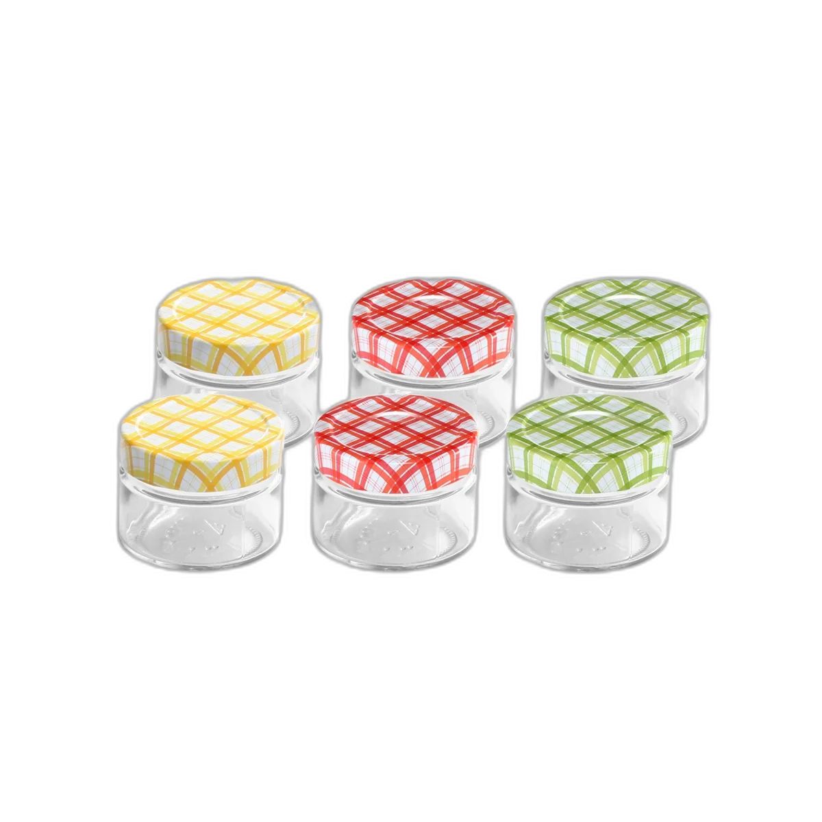 Tescoma Inmaakpotten DELLA CASA 125 ml, 6 stuks