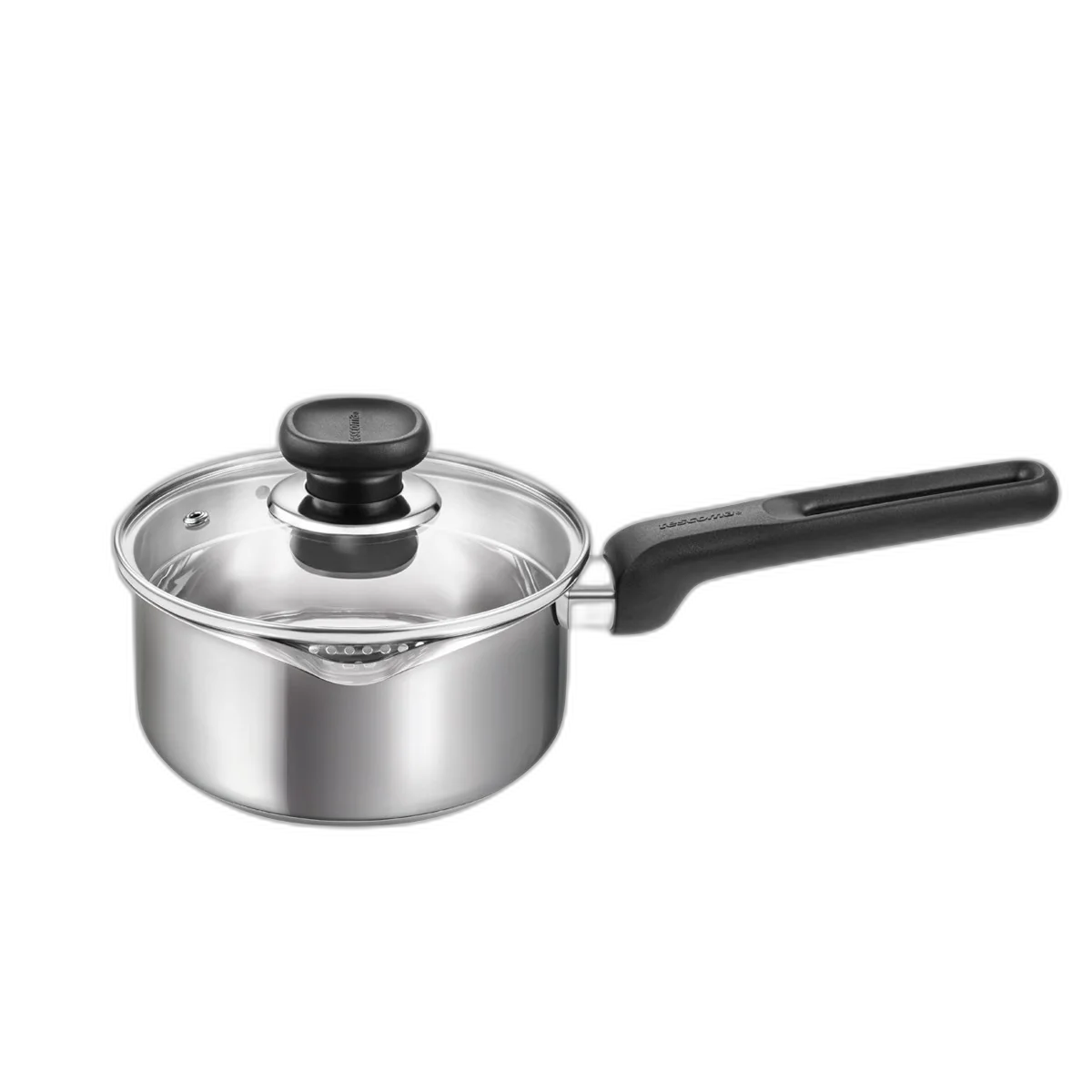 Tescoma Sauc.BRAVA mit doppelseitigem Ausguss und Deckel ¤16cm, 1,25l