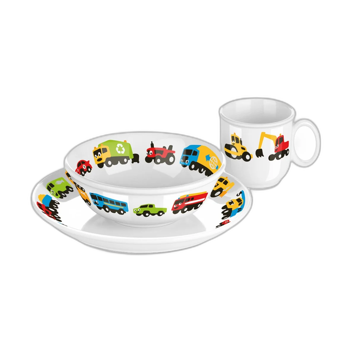 Tescoma Tafelset BAMBINI, kleine autootjes, 3 stuks