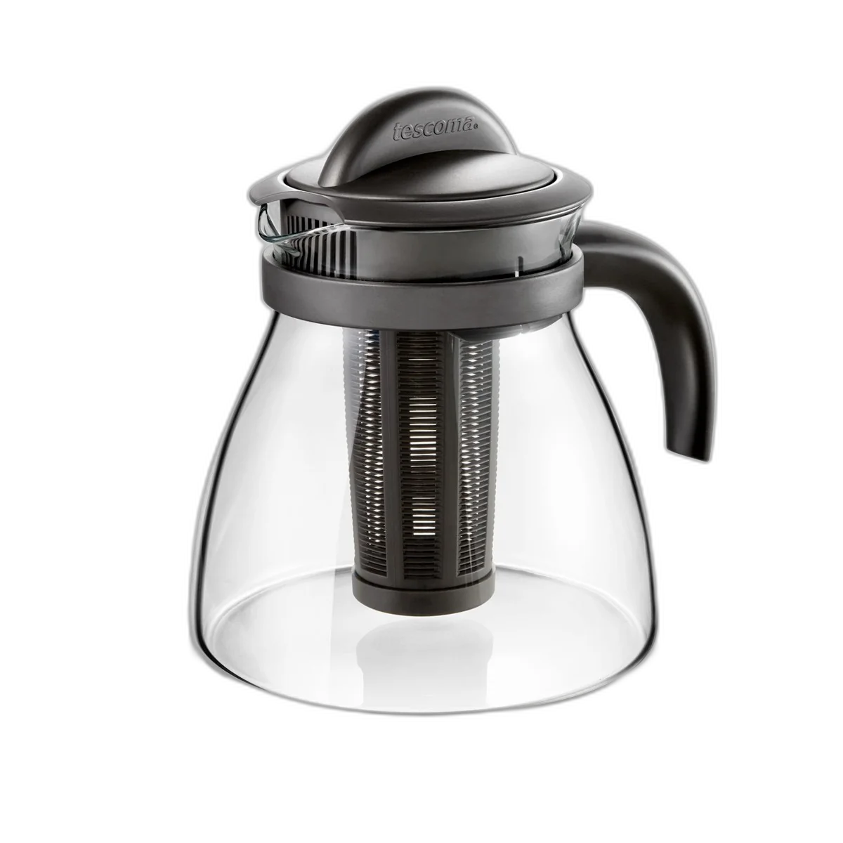 Tescoma Theemaker MONTE CARLO 1,5 l, met infuser, antraciet