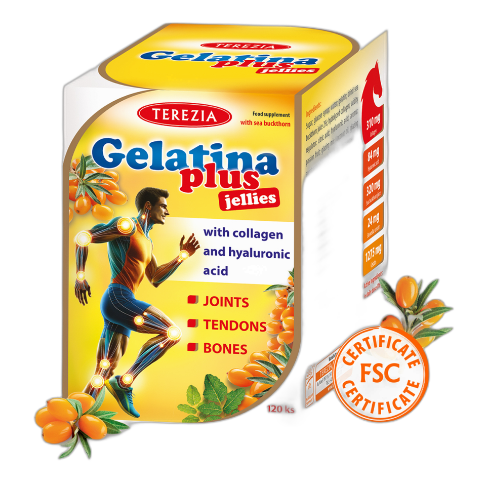 Terezia GELATINA PLUS Gummies 120 pcs