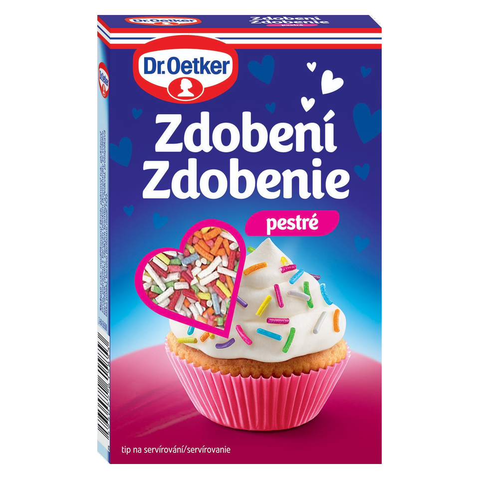 Dr. Oetker Colourful Sugar Sprinkles